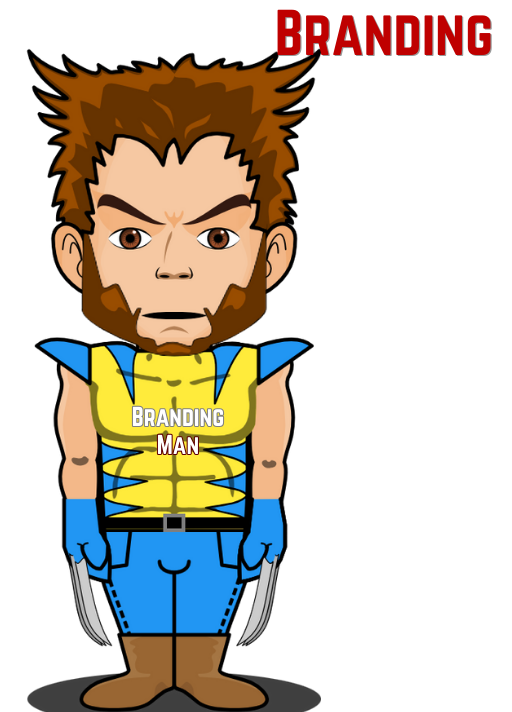 super hero cartoon wolverine